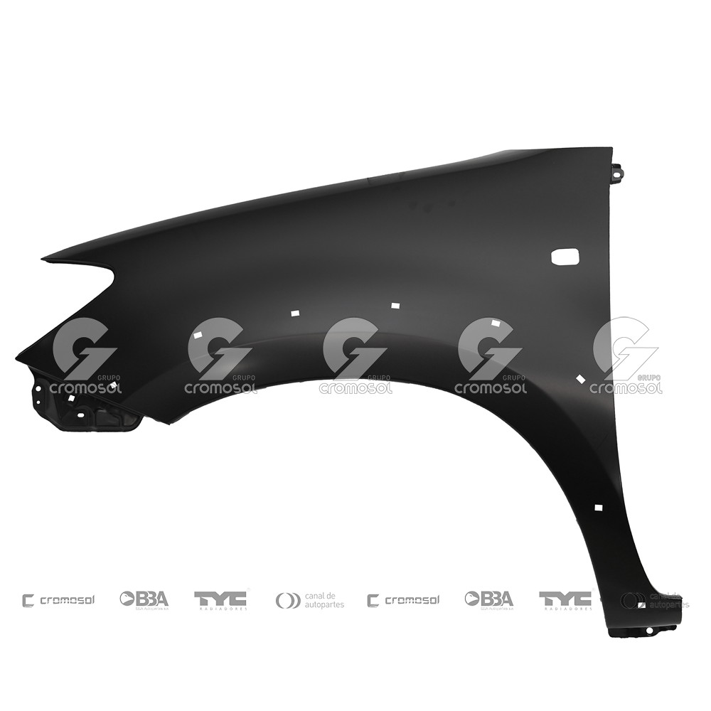 Guardabarro delantero para Toyota Hilux 05-08 (Izquierdo)