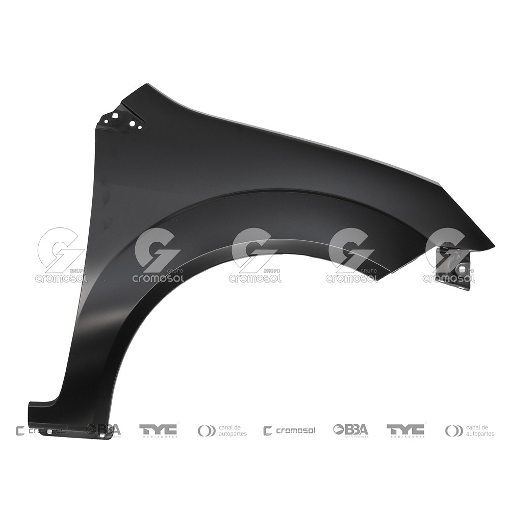 Guardabarro delantero para Ford Fiesta MK6-I 02-07 (Derecho)