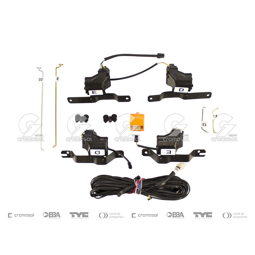 Kit cierre centralizado para Renault Logan F3-I