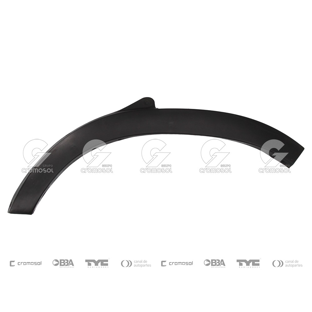 Moldura de pasarrueda para Renault Master F2 09-13 (Derecho)