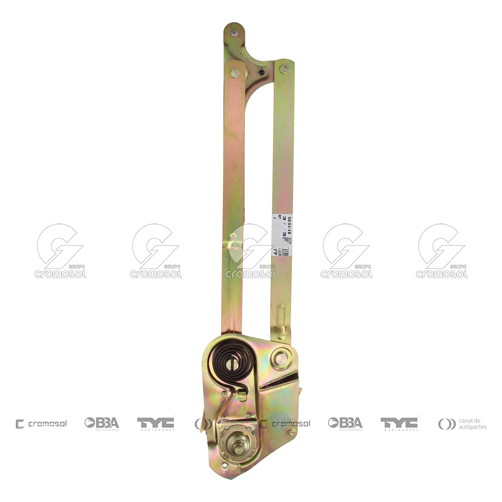 Maquina levanta cristal para Fiat Fiorino 85-95 (Derecho)