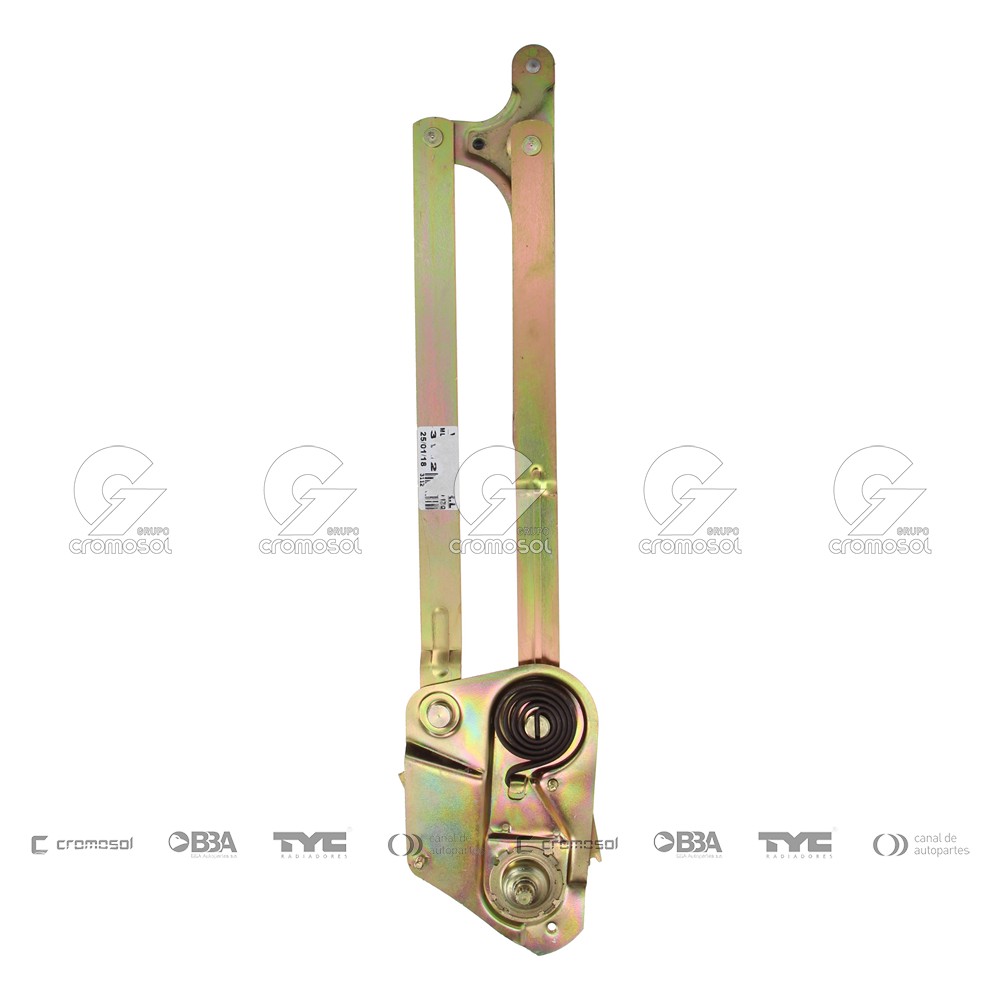 Maquina levanta cristal para Fiat Fiorino 85-95 (Izquierdo)