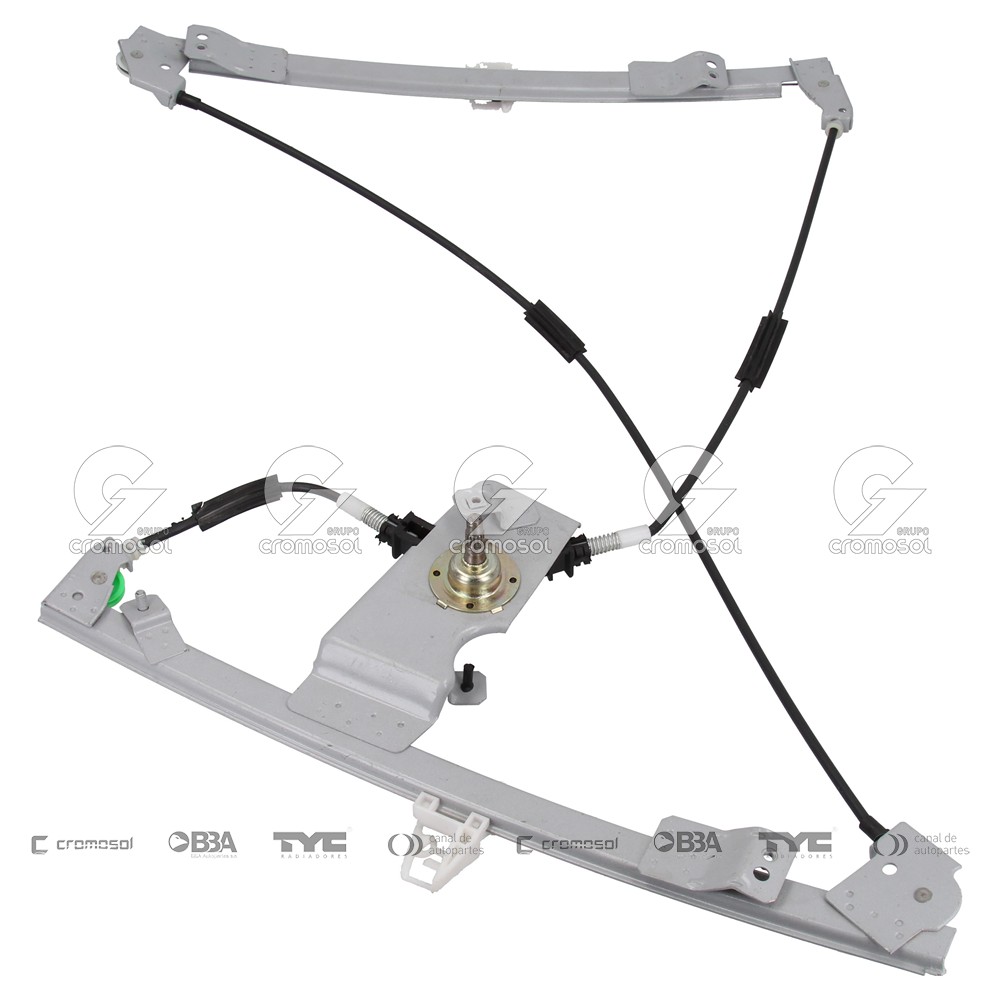Maquina levanta cristal para Peugeot 206 F1 99-04 (Derecho)