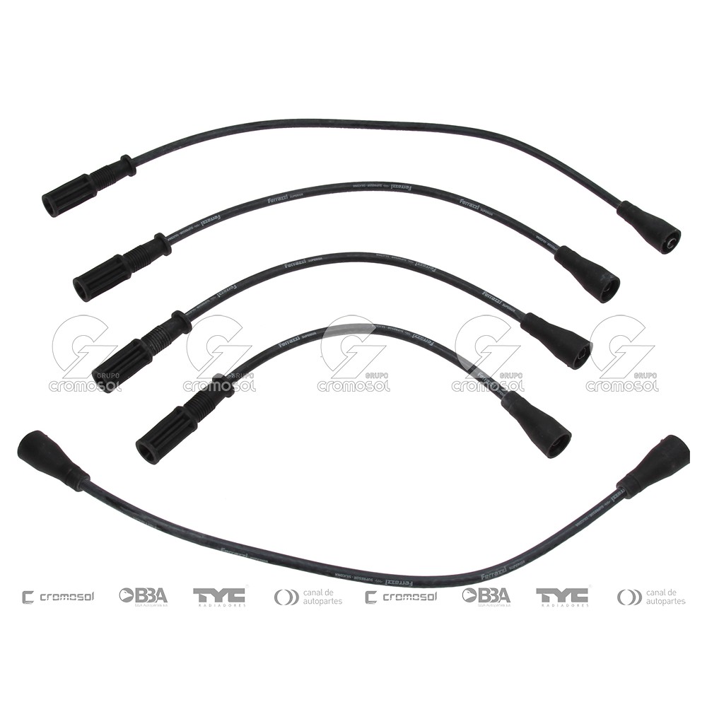 Cable de bujia para Fiat 128 71-81