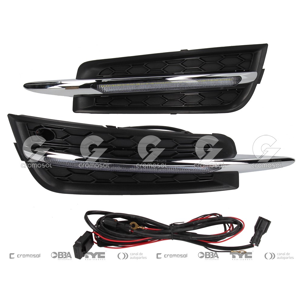 Rejilla/grilla lateral para Chevrolet Cruze F1