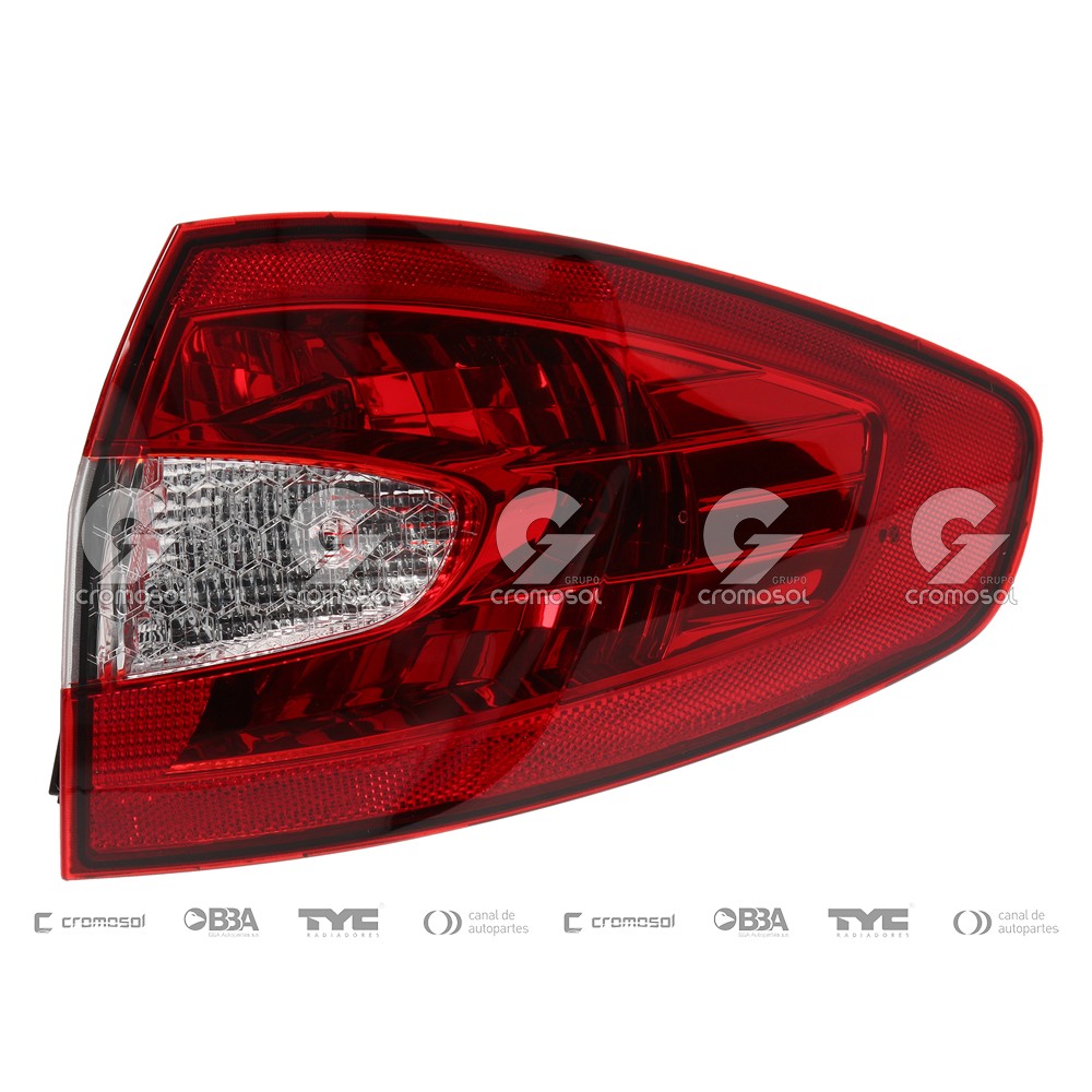 Faro trasero para Ford Fiesta MK7-I (KD) (Derecho)