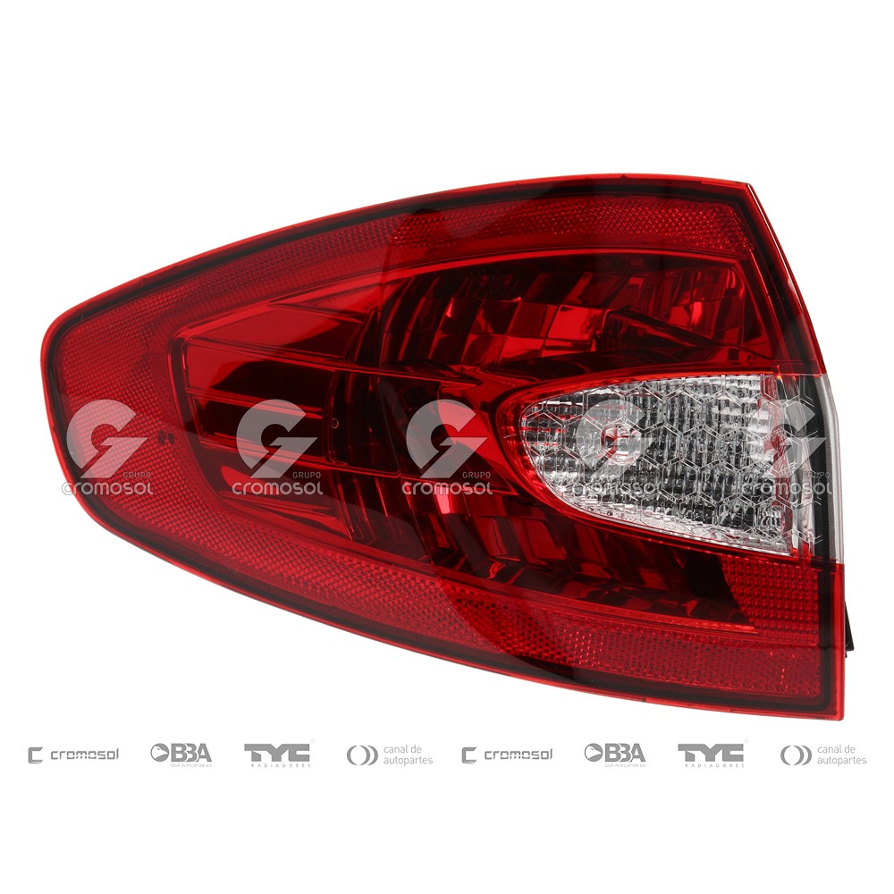 Faro trasero para Ford Fiesta MK7-I (KD) 11-13 (Izquierdo)