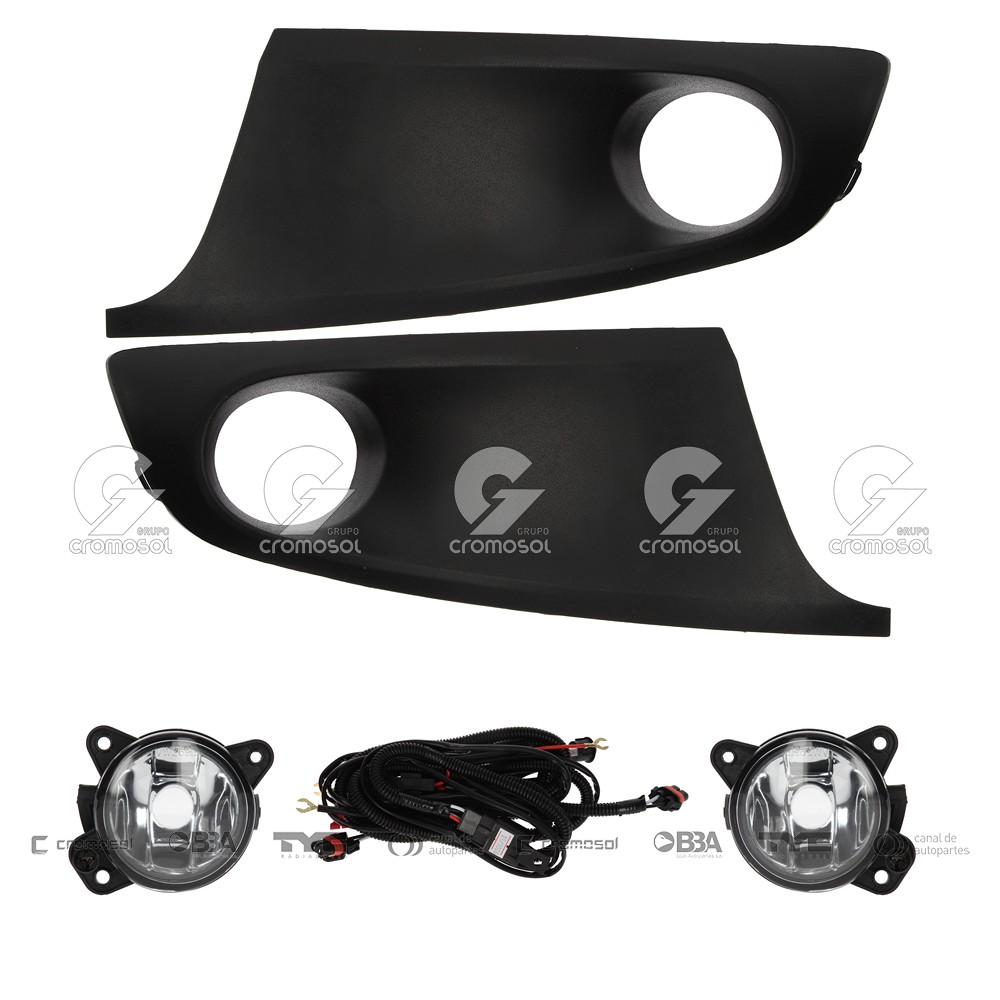 Faro auxiliar para Volkswagen Fox G2 10-15
