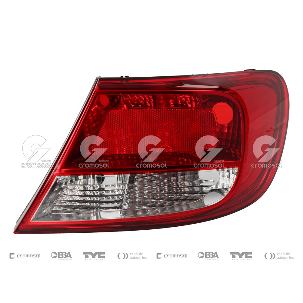 Faro trasero para Volkswagen Gol G5 Trend 08-12 (Derecho)