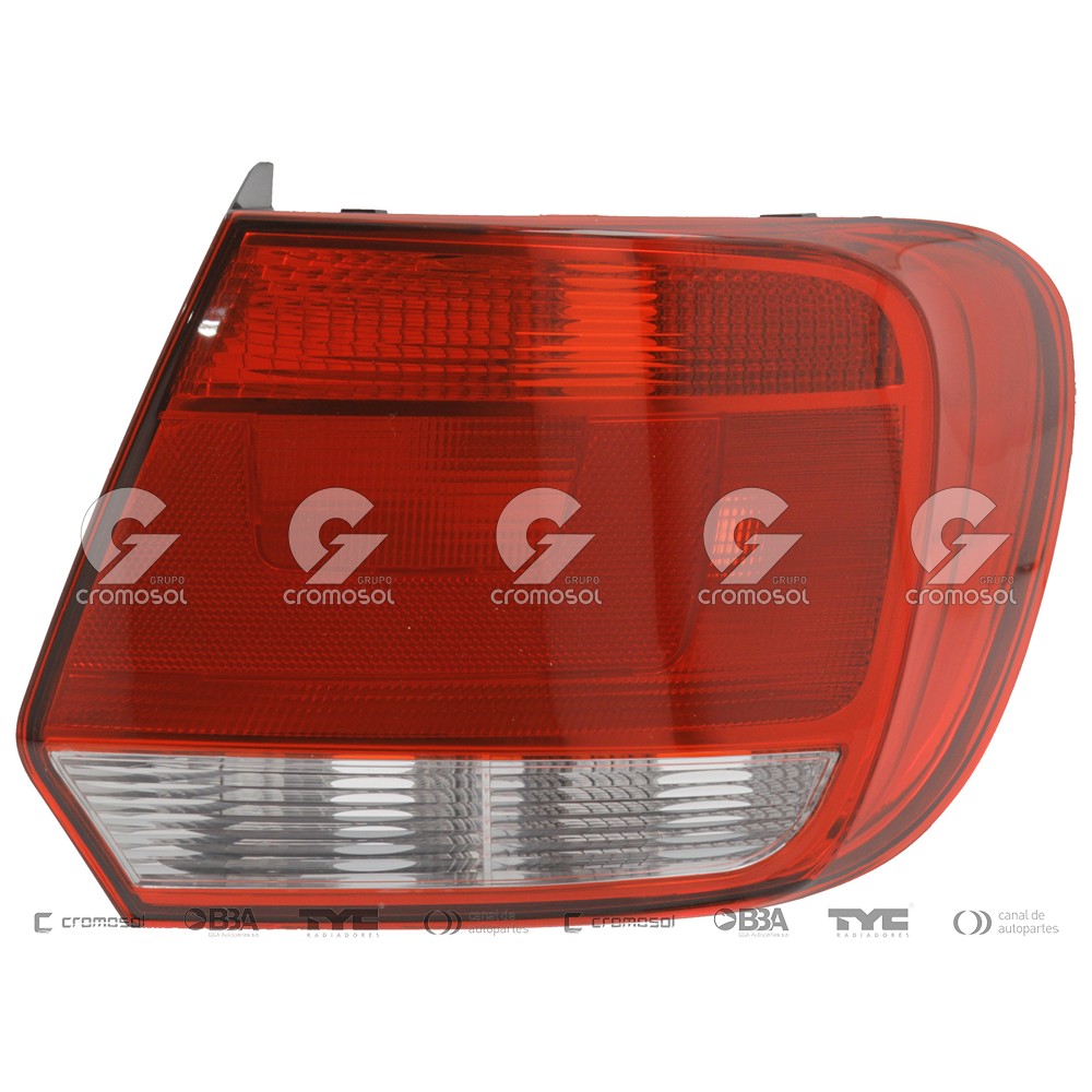 Faro trasero para Volkswagen Gol G6 Trend 12-16 (Derecho)