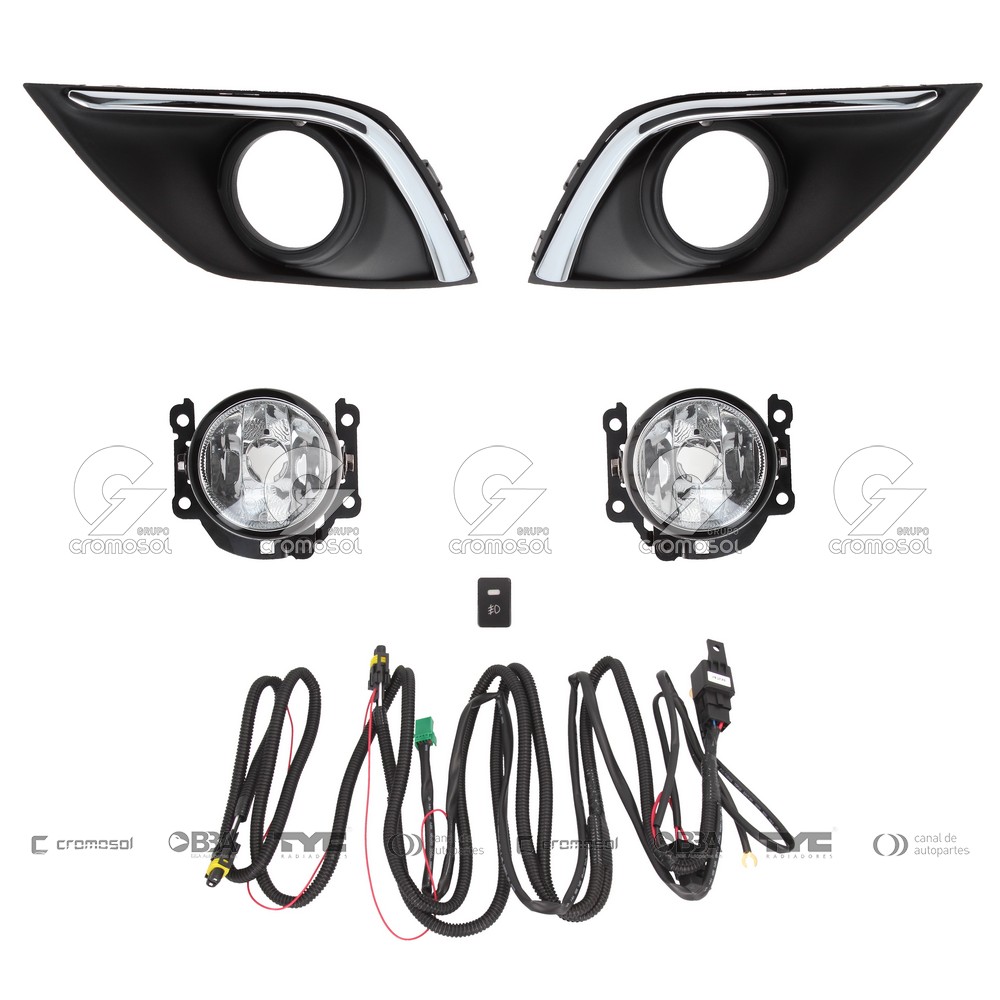 Faro auxiliar para Mitsubishi Outlander