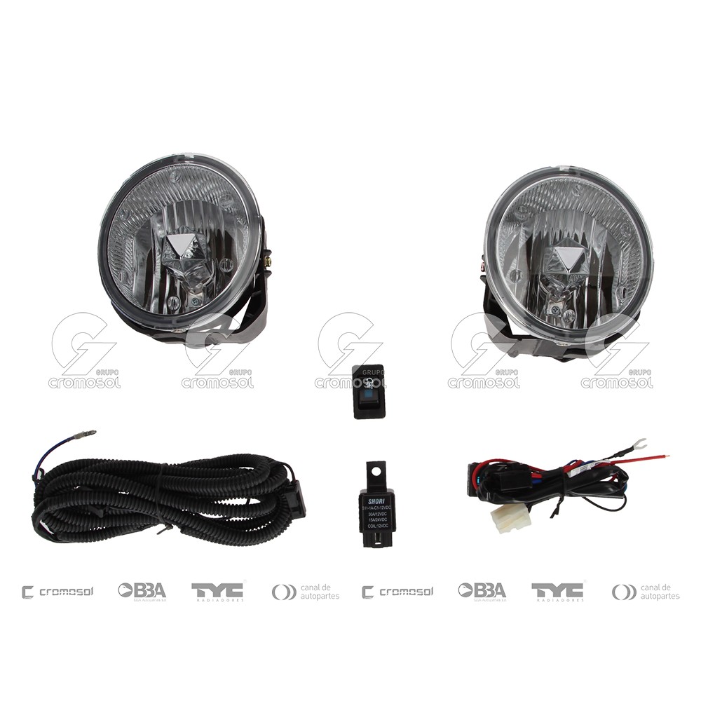 Faro auxiliar para Nissan P.UP Frontier F2