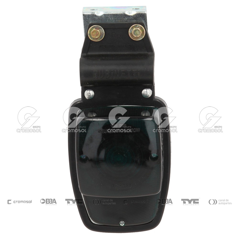 Faro lateral para Universal Universal Livianos 50/20 (195x80) simple con ojo de gato color verde