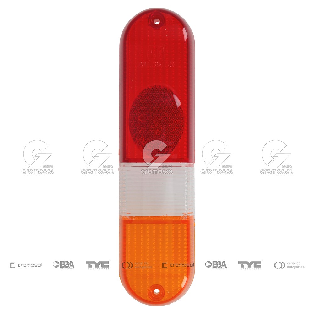 Lente delantero para Universal Universal Livianos 50/20 Color rojo/cristal/ambar