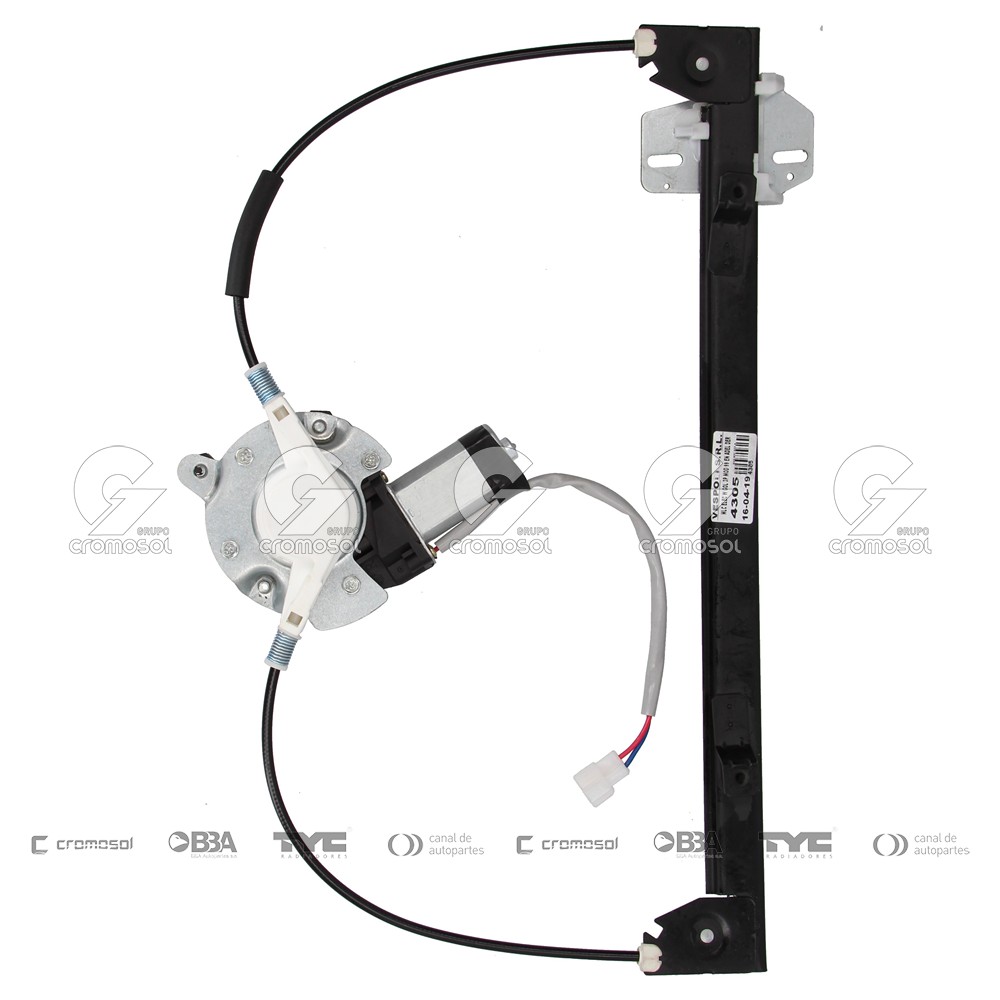 Maquina levanta cristal para Volkswagen Gol G3 99-05 (Derecho)