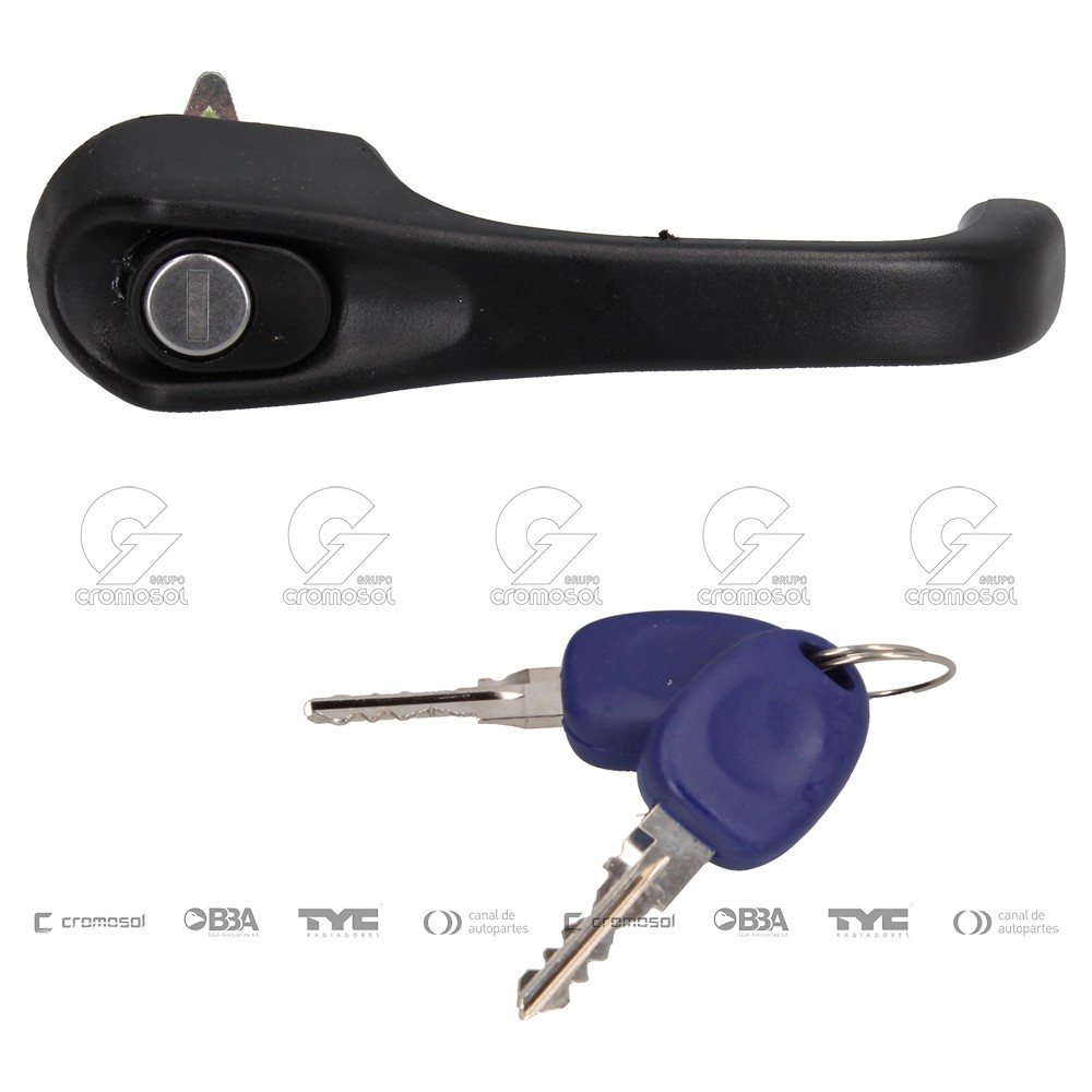 Manija de puerta exterior para Fiat Fiorino F2 04-14 (Derecho)