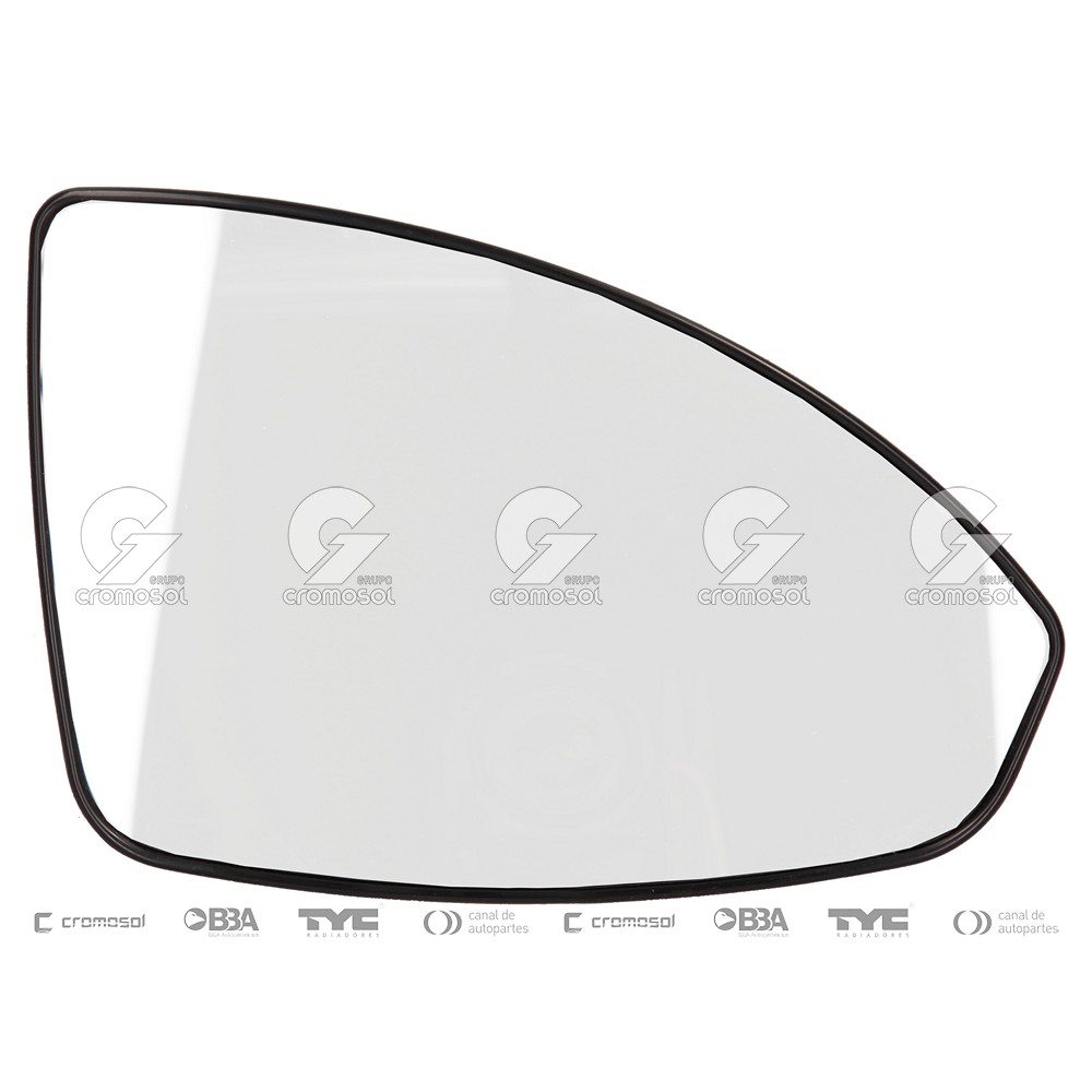 Vidrio de espejo para Chevrolet Cruze F1 10-13 (Derecho)