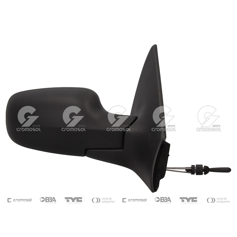 Tapa de espejo para Renault Megane II 05-10 (Derecho)