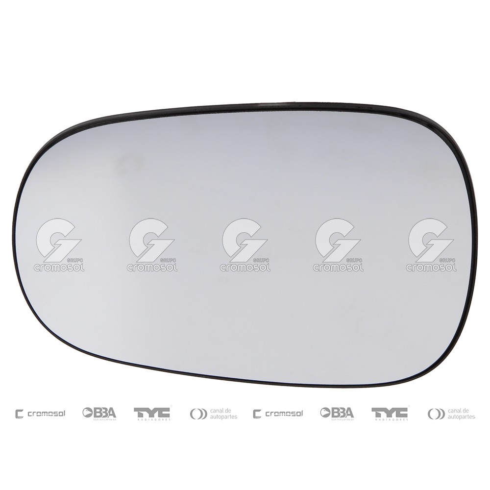 Vidrio de espejo para Renault Logan F1 07-09 (Derecho)