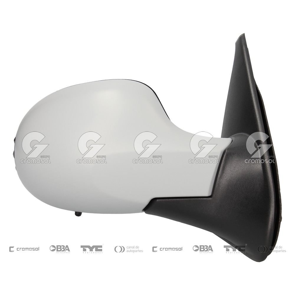 Tapa de espejo para Renault Clio Mio 12-16 (Derecho)