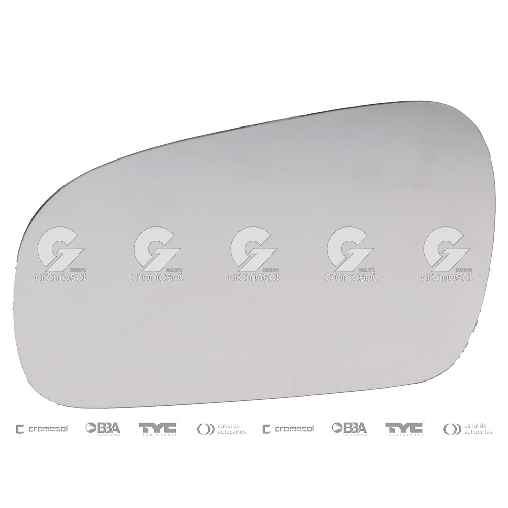 Vidrio de espejo para Volkswagen Fox G1 04-10 (Izquierdo)