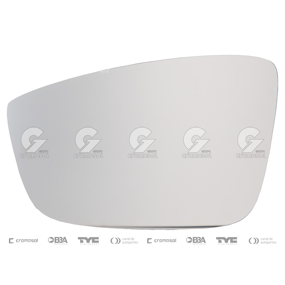 Vidrio de espejo para Volkswagen Gol G5 Trend 08-12 (Izquierdo)