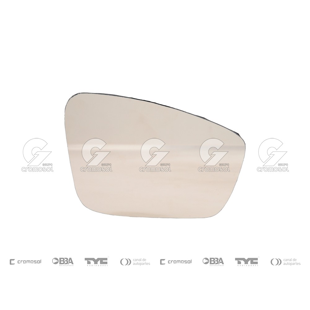 Vidrio de espejo para Volkswagen Crossfox G3 15-17 (Derecho)