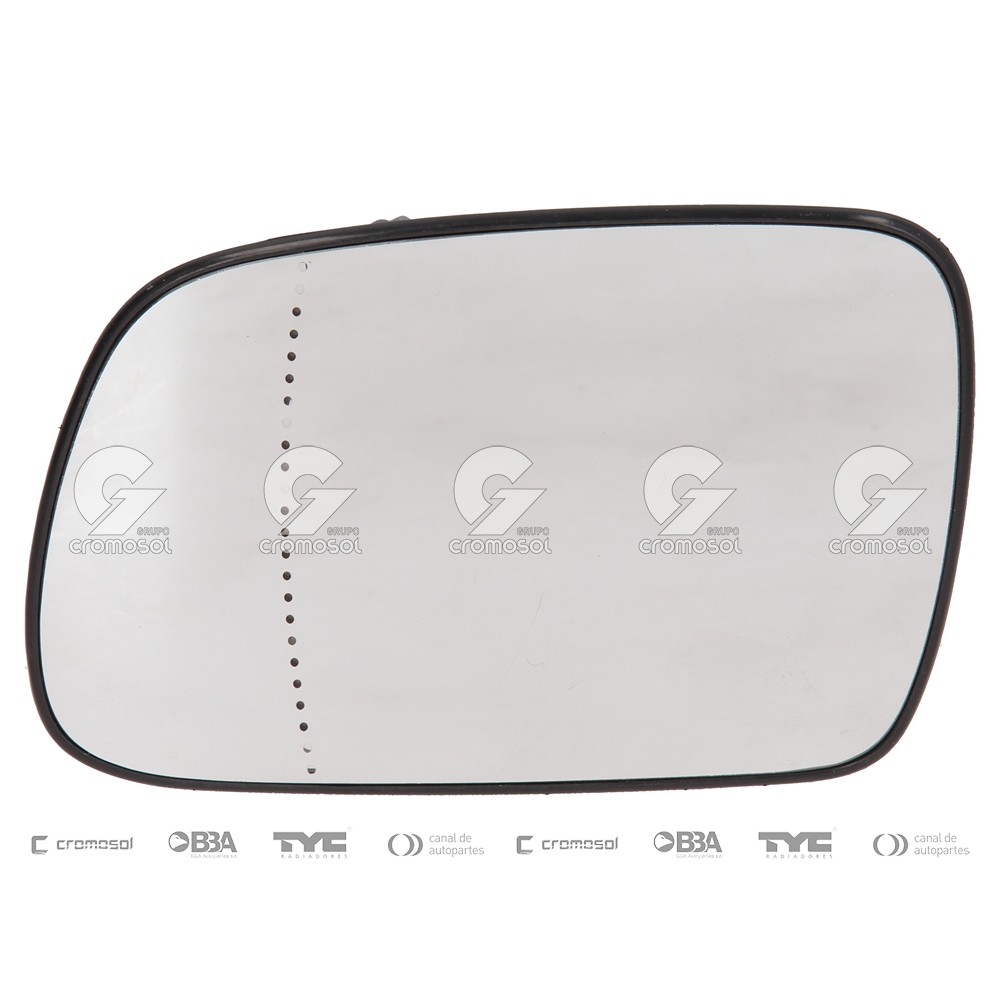 Vidrio de espejo para Peugeot 307 F1 01-06 (Izquierdo)