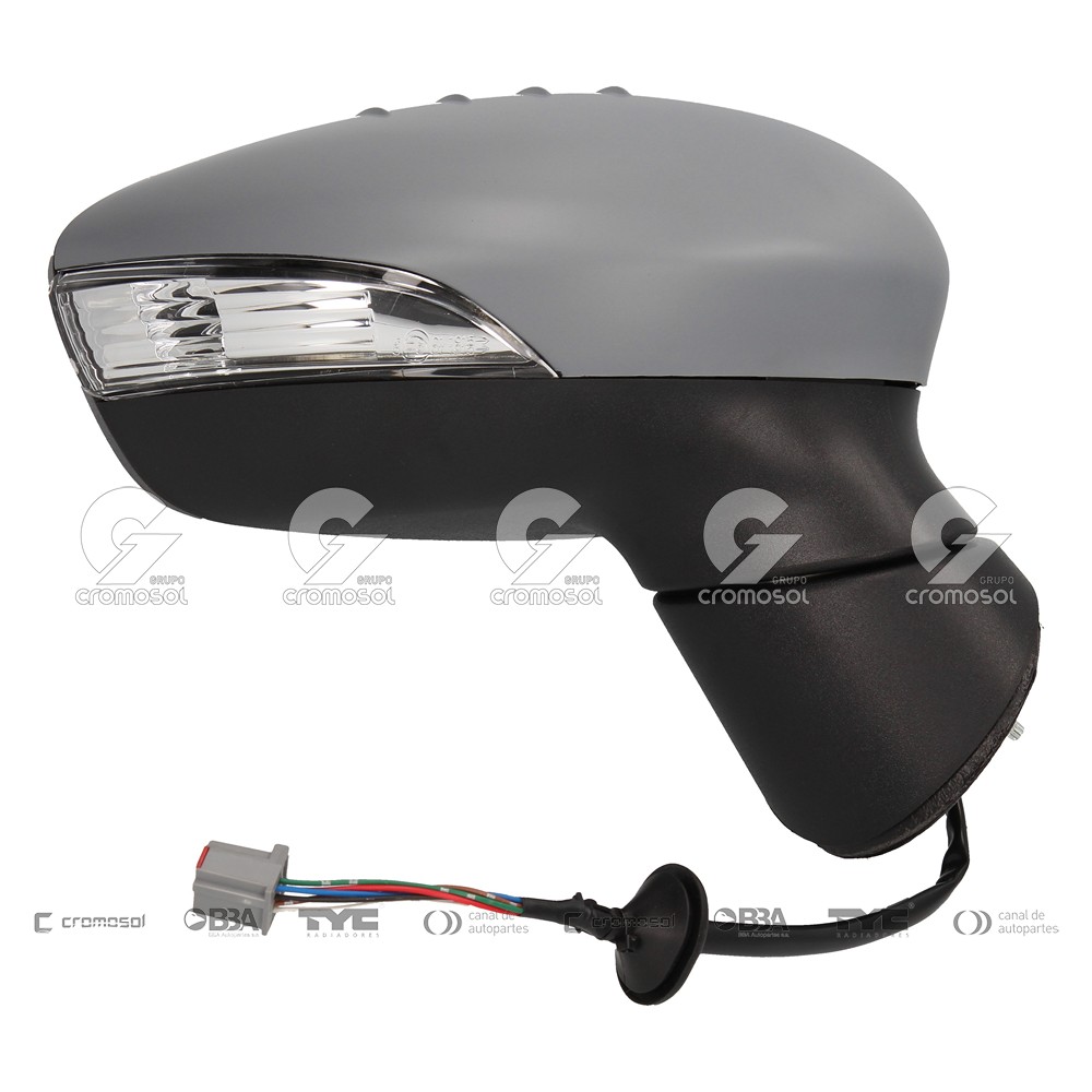Espejo exterior para Ford Fiesta MK7-I (KD) (Derecho)
