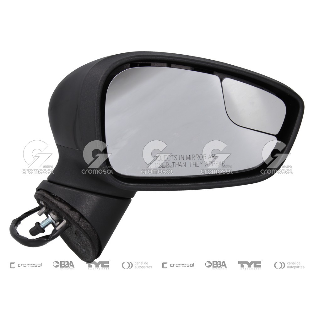 Espejo exterior para Ford Fiesta MK7-I (KD) 11-13 (Derecho)