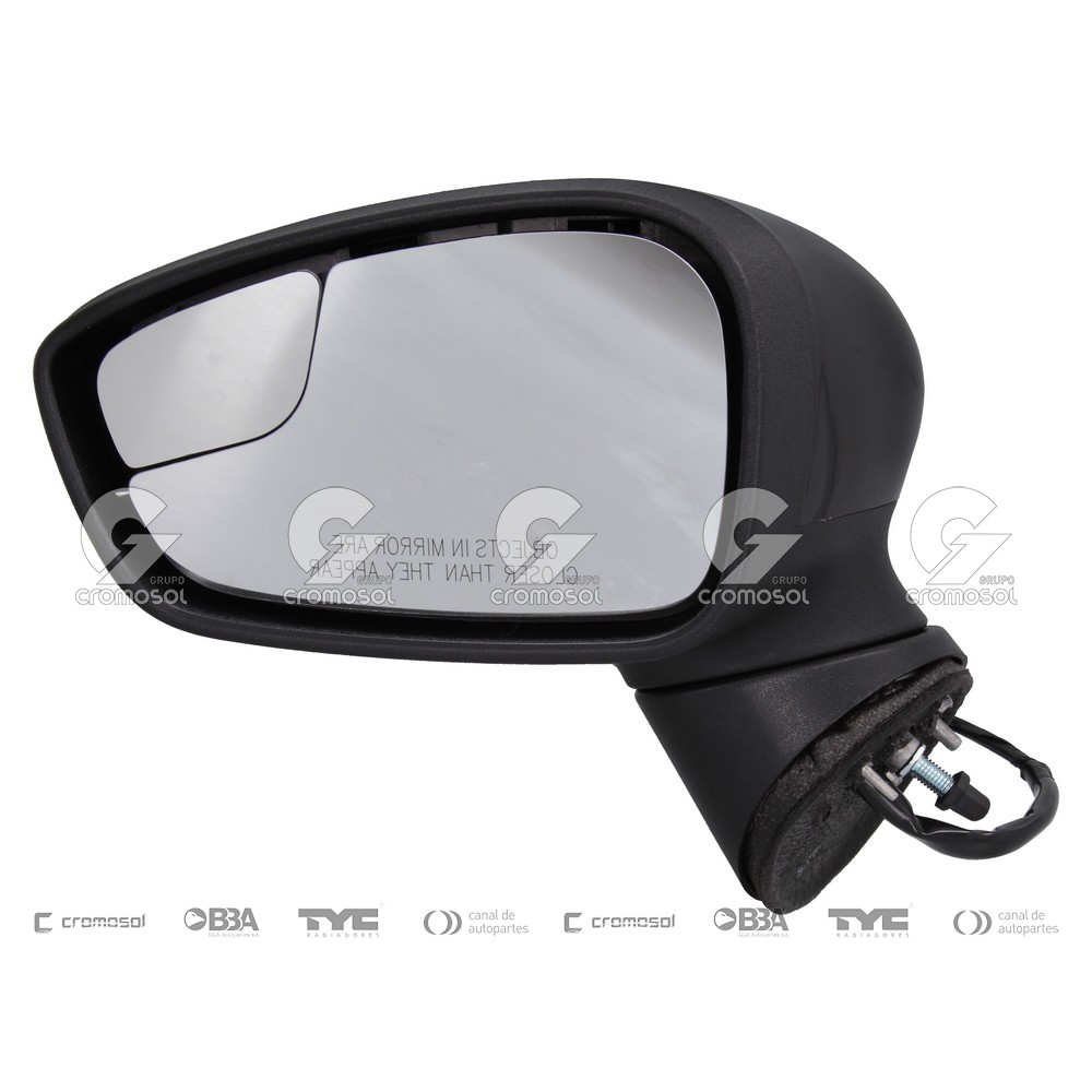 Espejo exterior para Ford Fiesta MK7-I (KD) 11-13 (Izquierdo)