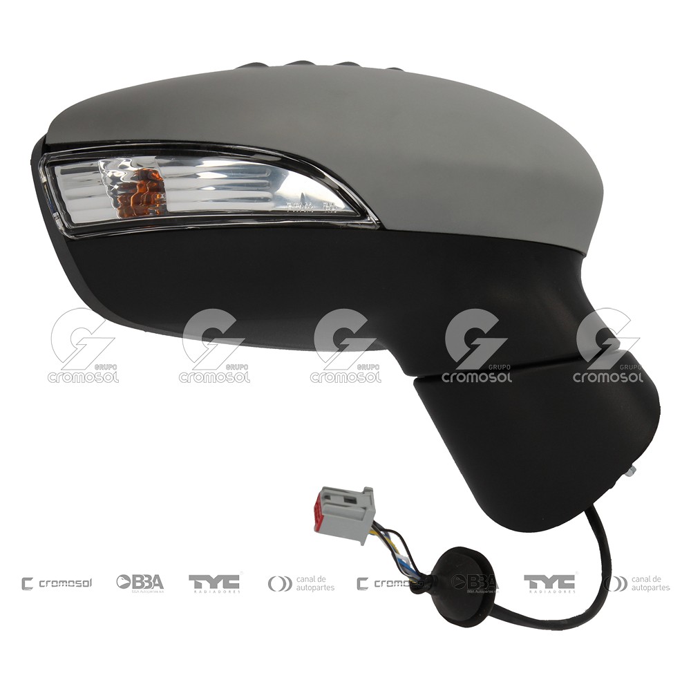 Espejo exterior para Ford Fiesta MK7-I (KD) (Derecho)