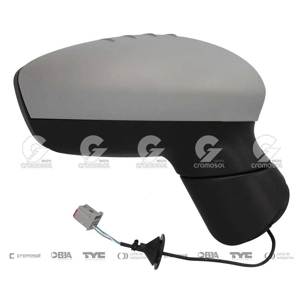 Espejo exterior para Ford Fiesta MK7-I (KD) 11-13 (Derecho)
