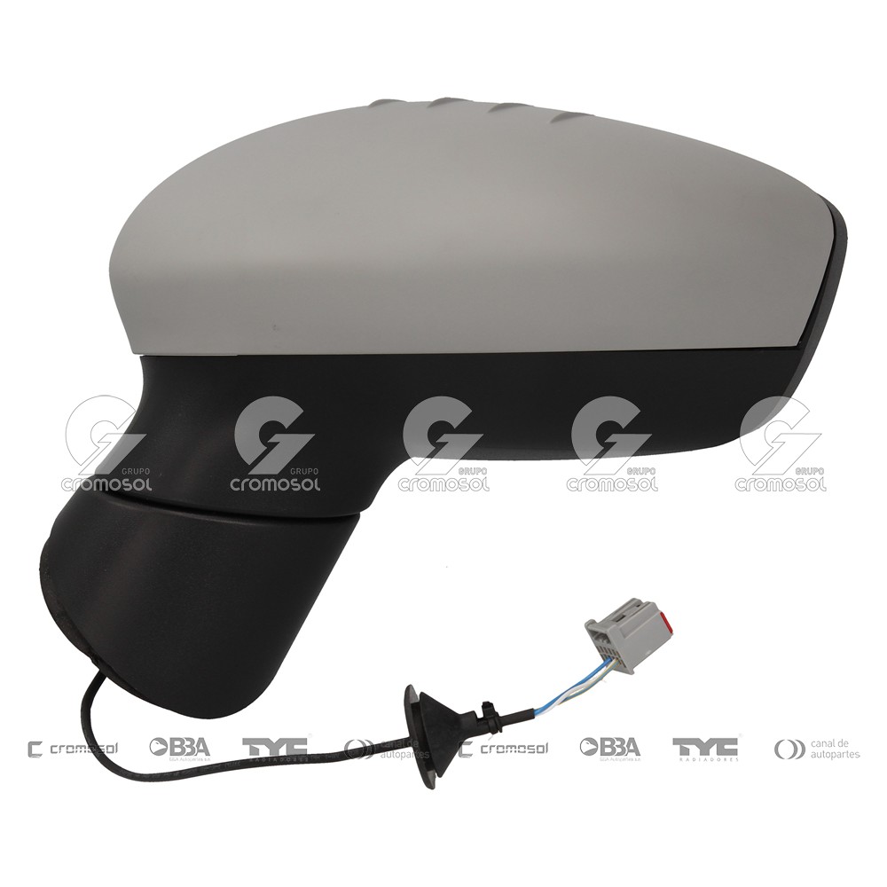 Espejo exterior para Ford Fiesta MK7-I (KD) 11-13 (Izquierdo)