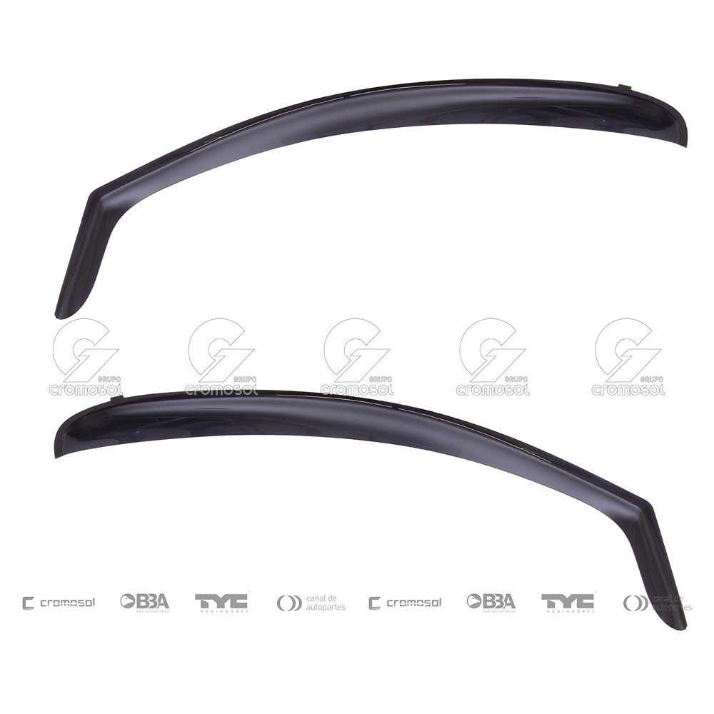 Deflector de ventanilla para Chevrolet Celta 11-15
