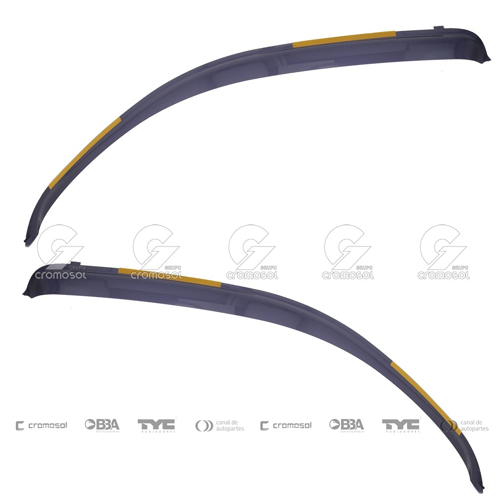 Deflector de ventanilla para Renault Clio II 99-02