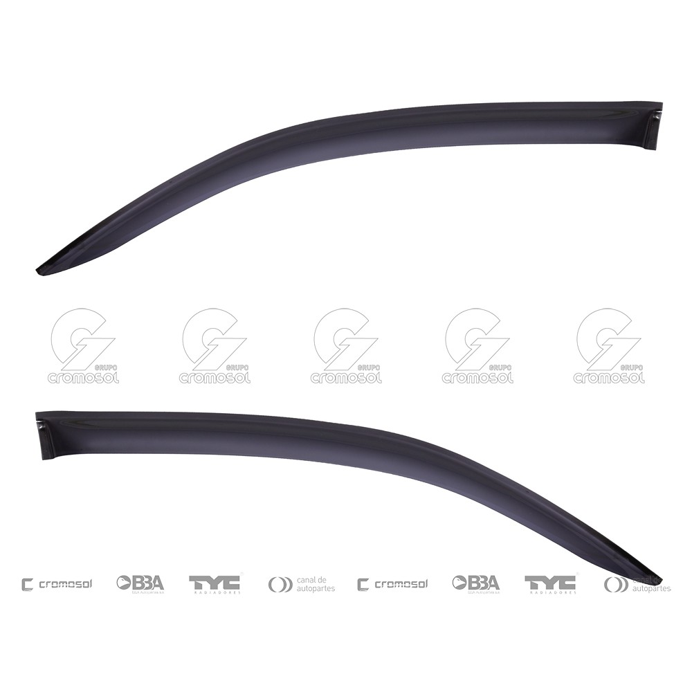 Deflector de ventanilla para Volkswagen Amarok F1 10-16