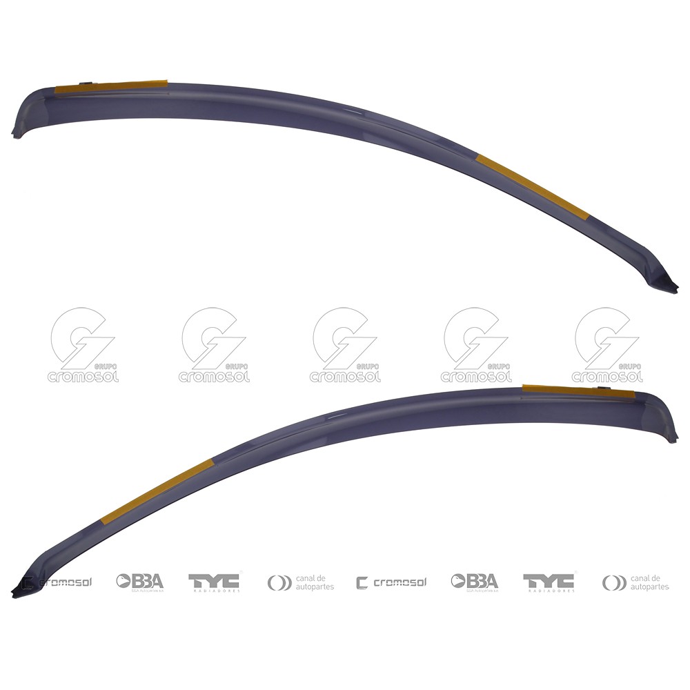 Deflector de ventanilla para Ford Ka MK2-I 08-11