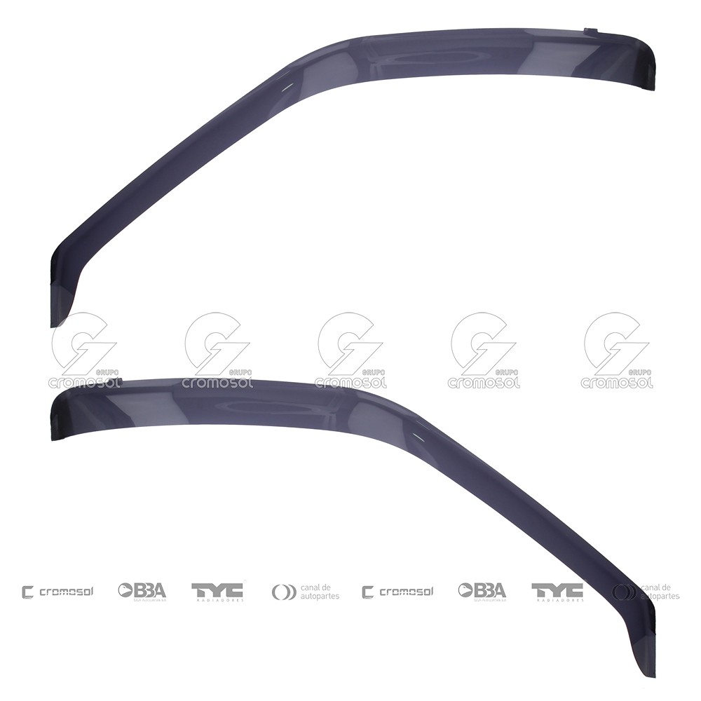 Deflector de ventanilla para Nissan P.UP Frontier F2 02-09