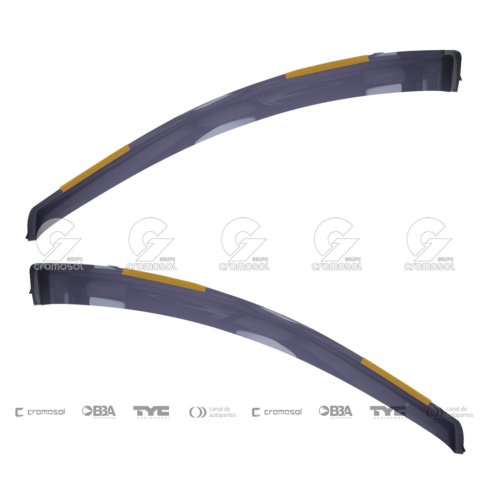 Deflector de ventanilla para Ford Ka MK3-I (KD) 16-19