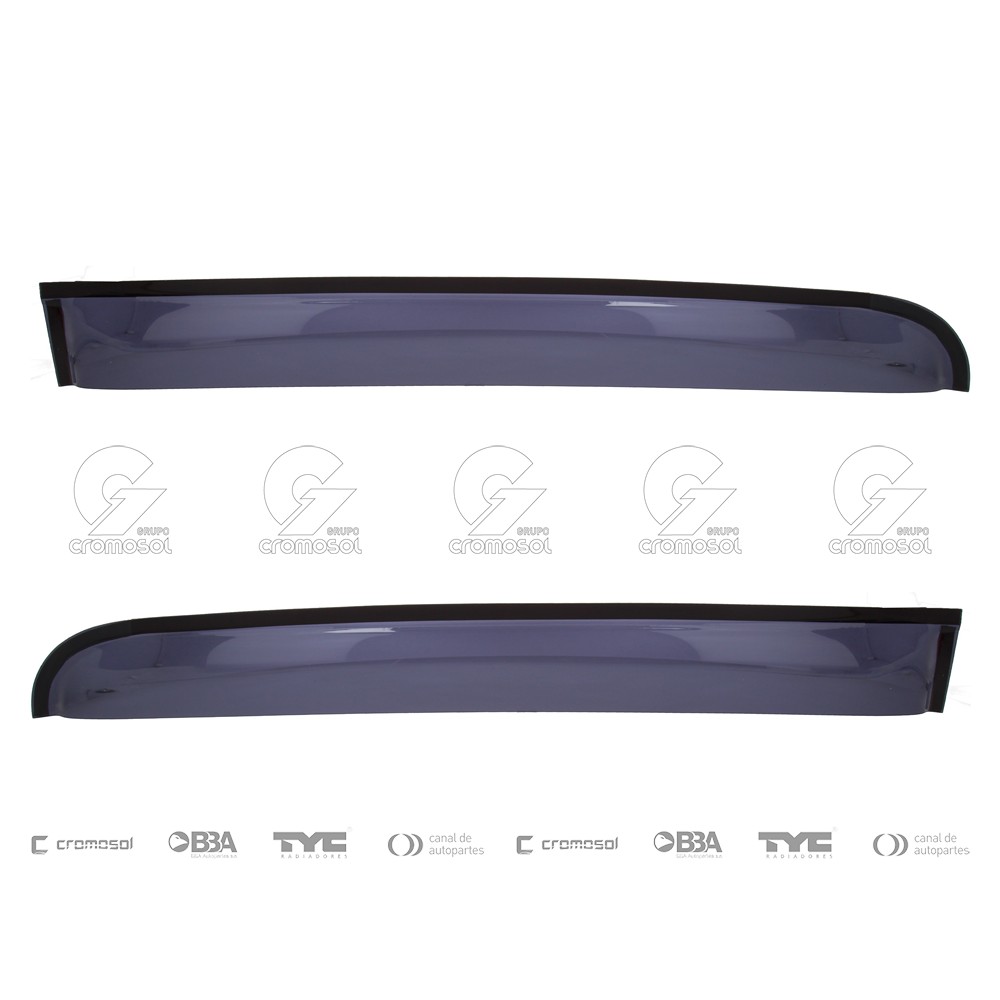 Deflector de ventanilla para Chevrolet S-10 F4 12-16