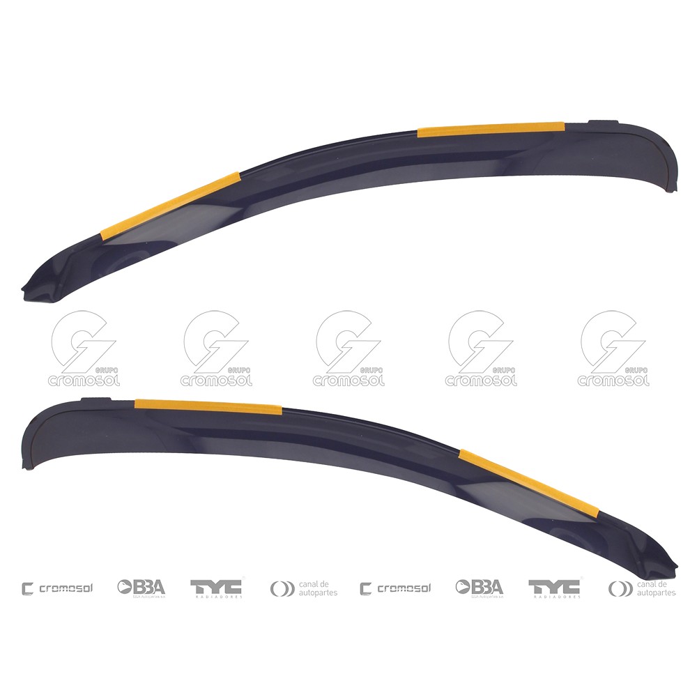 Deflector de ventanilla para Fiat Argo 17-24