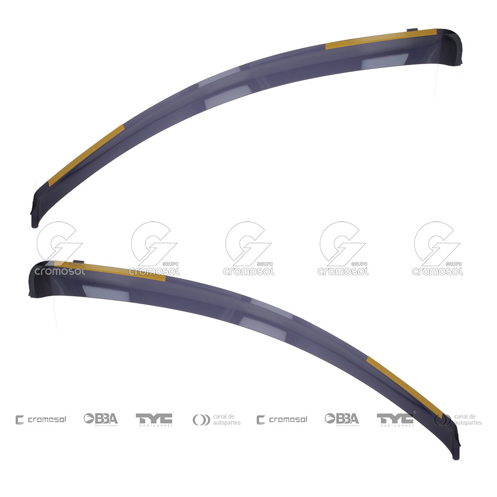 Deflector de ventanilla para Chevrolet Cobalt F1 13-16