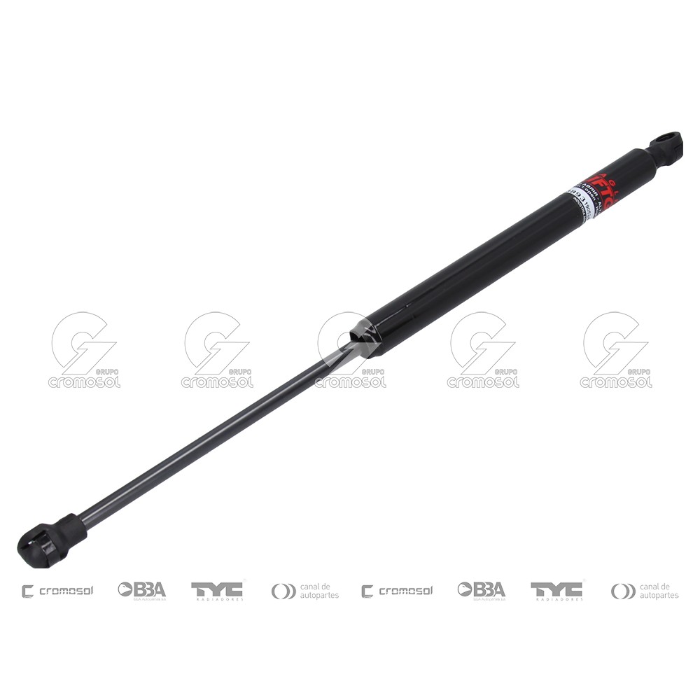 Resorte neumatico porton/baul para Peugeot 207 Sedán 08-15
