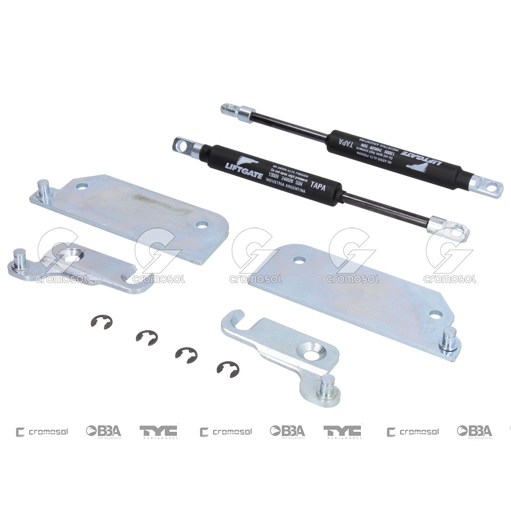 Resorte neumatico porton/baul para Toyota Hilux 16-19