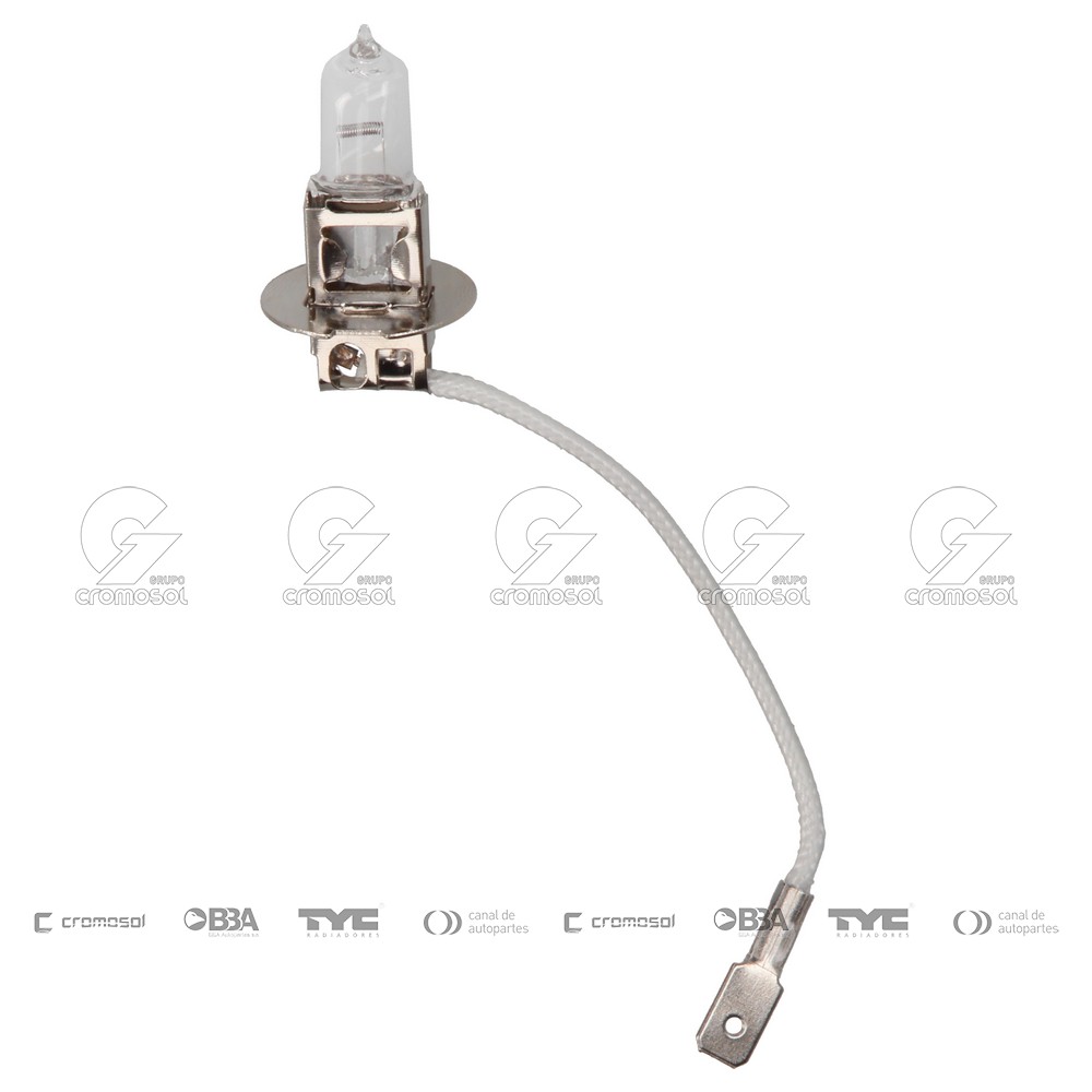 Lampara halogena para Universal Universal Livianos 50/20 H3 12v 55w (pk22s)