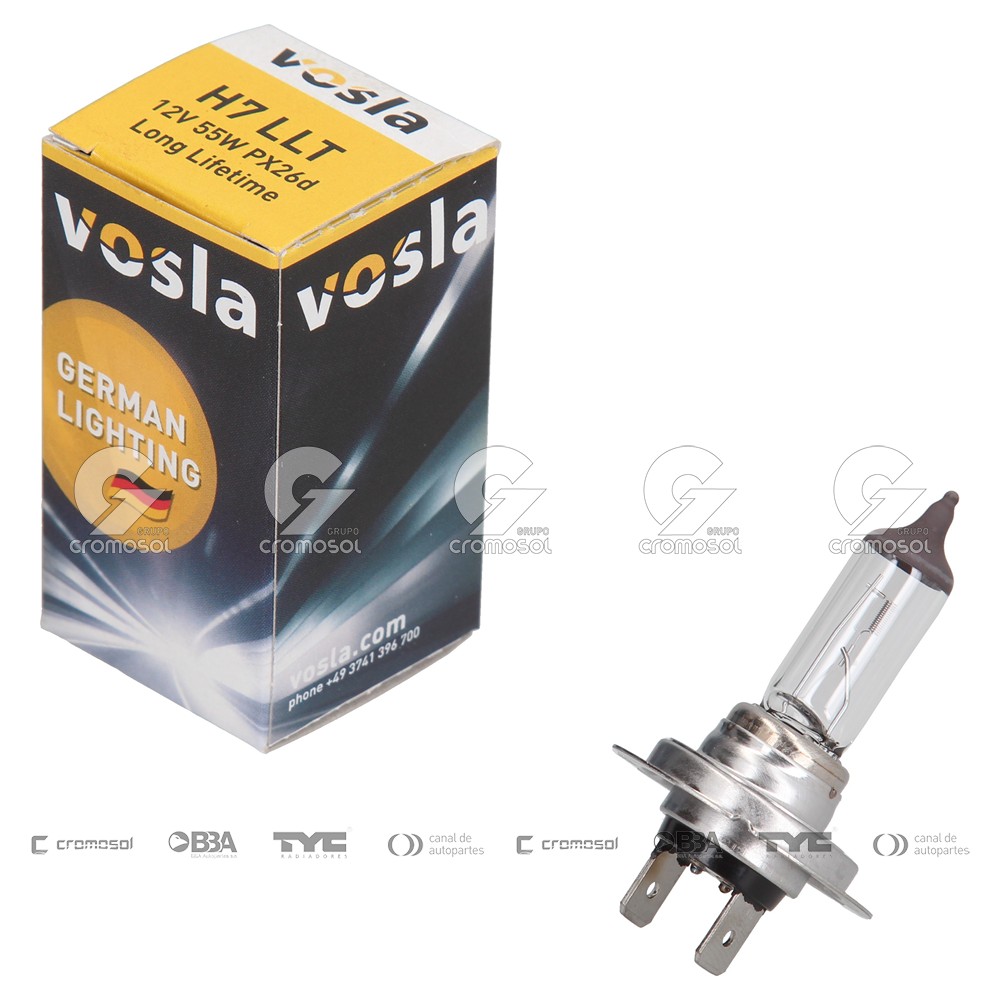 Lampara halogena para Universal Universal Livianos 50/20 H7 (12972) 12v 55w (px26d) - long lifetime
