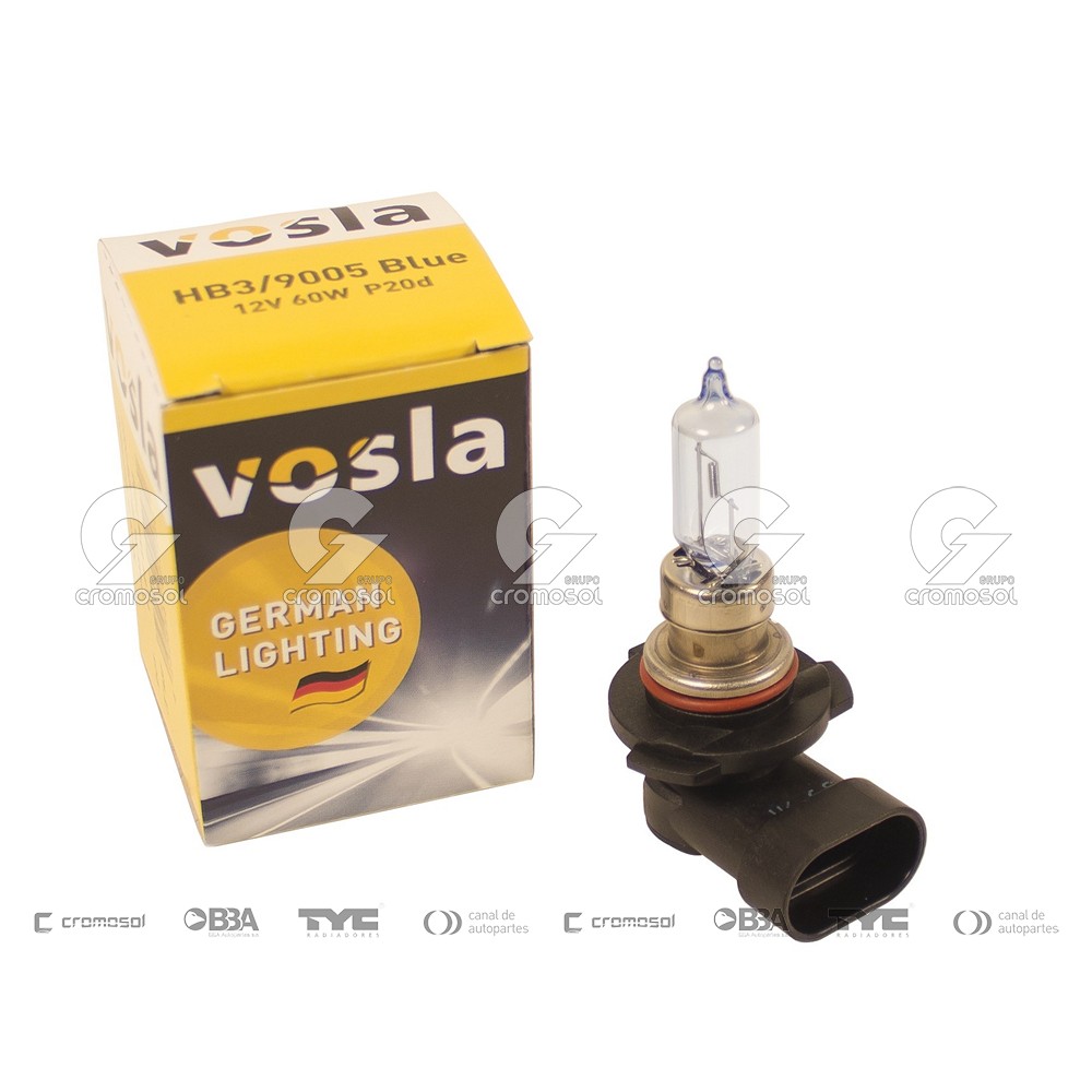 Lampara halogena para Universal Universal Livianos 50/20 Hb3/9005 12v 60w (p20d) - blue