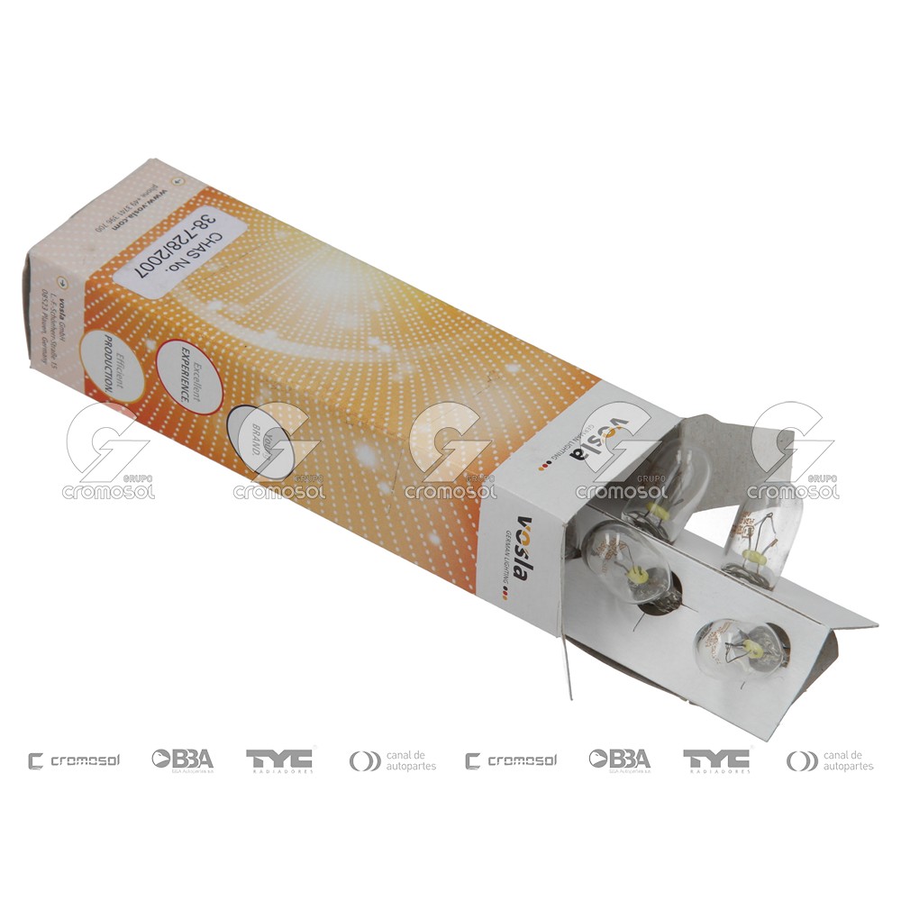 Lampara halogena para Universal Universal Livianos 50/20 W3w (12256) 12v 3w (w2.1x9.5d)