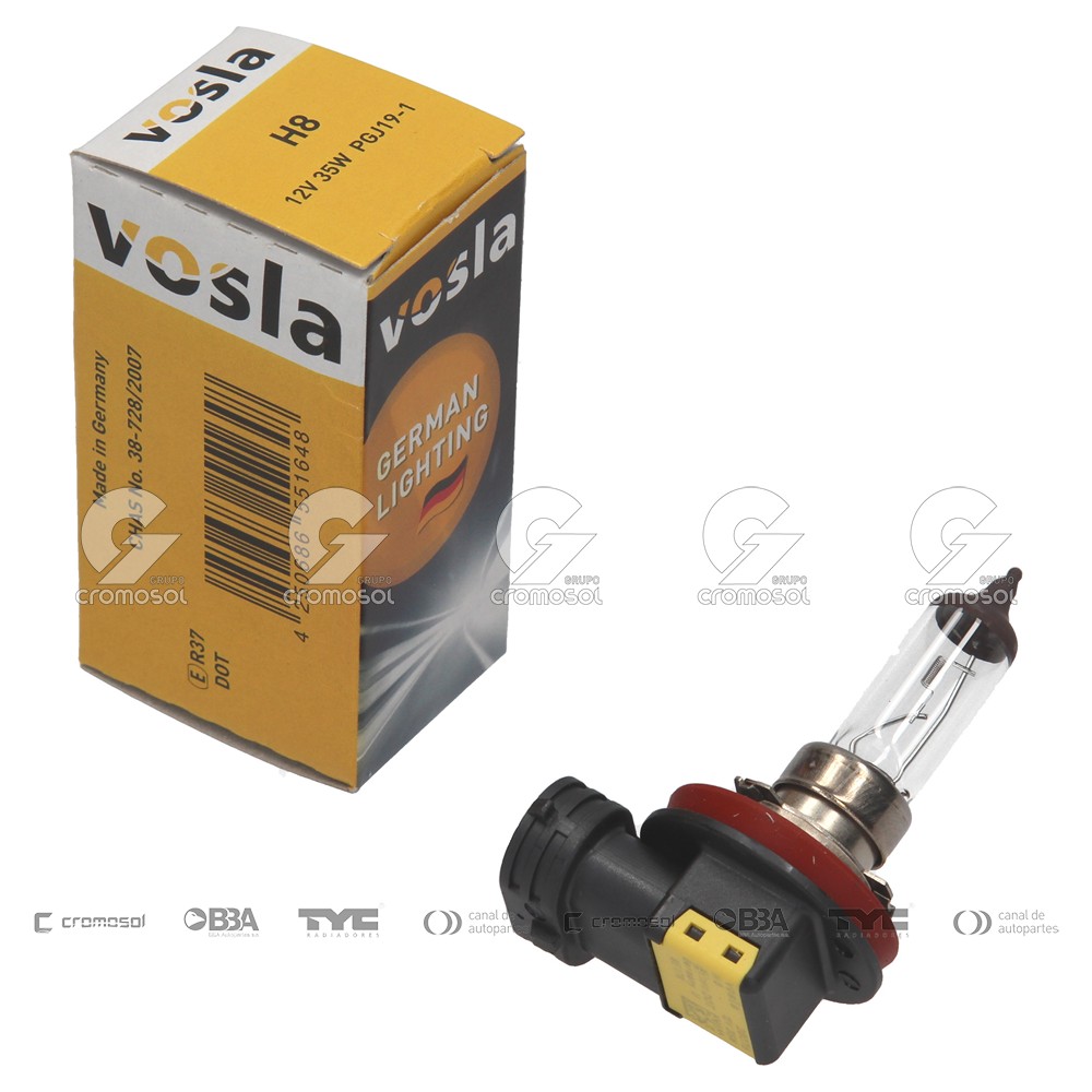 Lampara halogena para Universal Universal Livianos 50/20 Lampara h8 (12360) 12v 35w (pgj19-1)